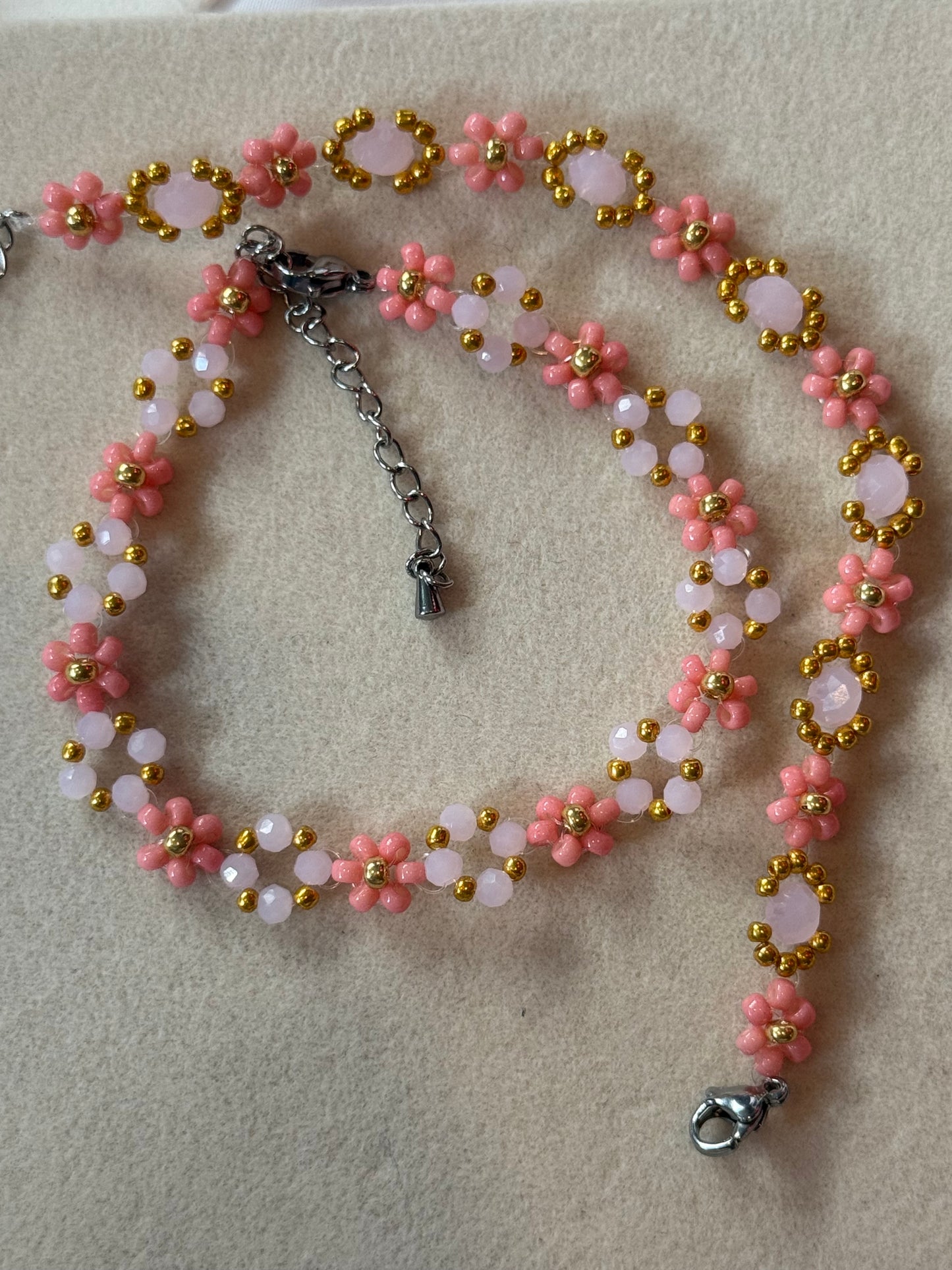 Pink set bracelet