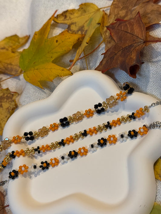 Set bracelet autumn